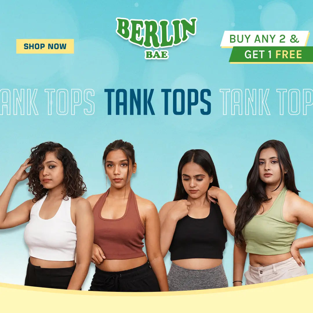 Tank Top Offer Buy 2 and get 1 free