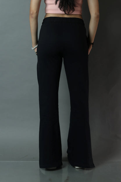 Black Side Slit Pant