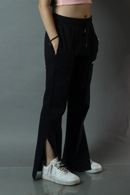 Black Side Slit Pant