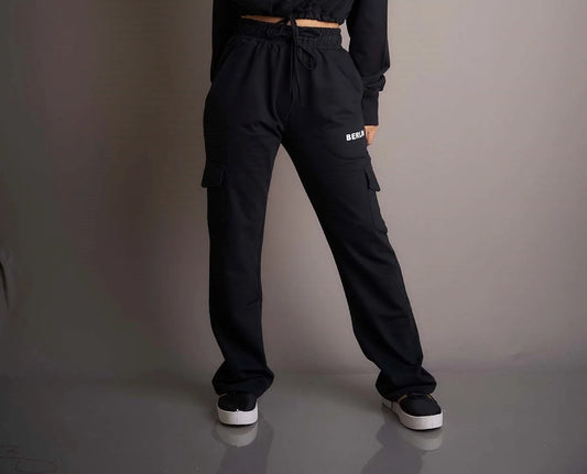 Elevate your casual appeal with these black joggers for women, a stylish and relaxed option for creating effortless outfits.